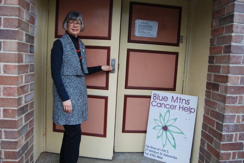 Robyn Yates, founder and CEO, outside the Blue Mountains Cancer Help centre in Katoomba.
