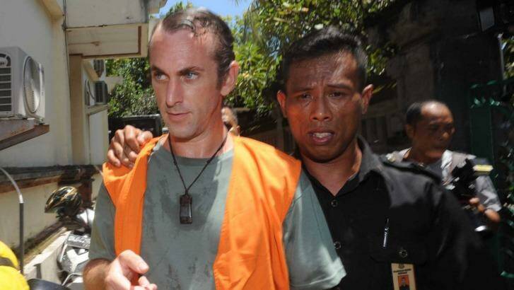 David Taylor arriving at Denpasar District Court last week. Photo: Alan Putra