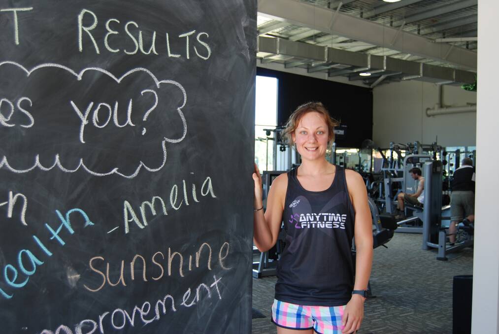 Part of a growing trend: Sarah McKinney, manager of Anytime Fitness at Katoomba.