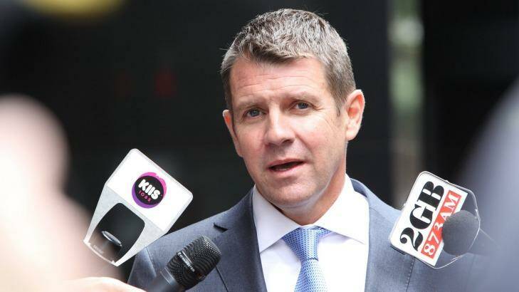There is a role for all of us to play": Premier Mike Baird on Wednesday. Photo: Louise Kennerley