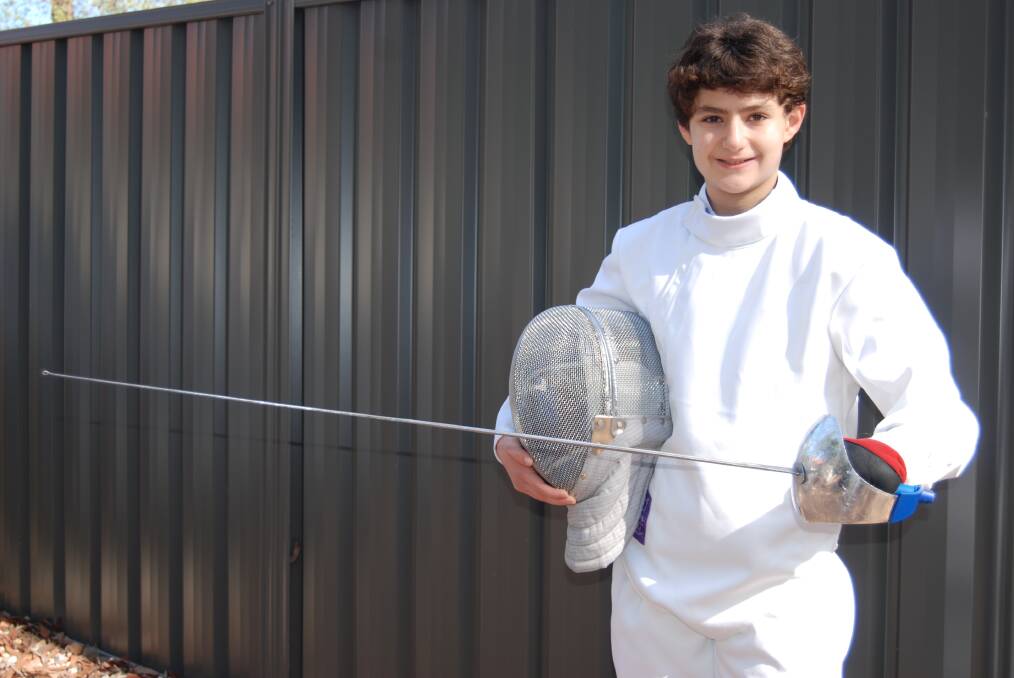Monique Sciberras will compete in the national titles in the fencing discipline of sabre in Brisbane later this month. 