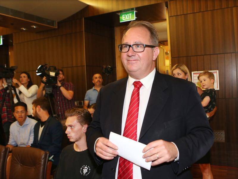 Consideration is not needed in the High Court after ex-Victorian MP David Feeney resigned (file).