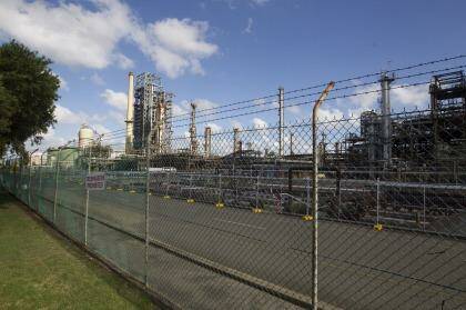 The disused Shell Oil refinery at Clyde near Parramatta, home to a species of wetland frog - the green and golden bell frog. Photo: Sahlan Hayes/Fairfax Media