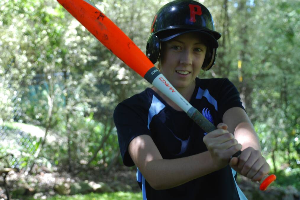 Teagan Fisher has been a member of the NSW Combined Catholic Colleges Softball team for past three years. Photo: B.C Lewis