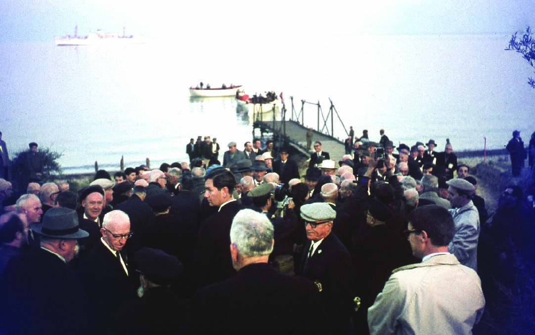One of John King's photographs from the 50th anniversary Gallipoli commemorations in 1965.