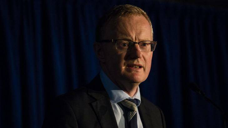 RBA governor Phil Lowe is unhappy with the prospect of continued low wages growth. Photo: Dominic Lorrimer