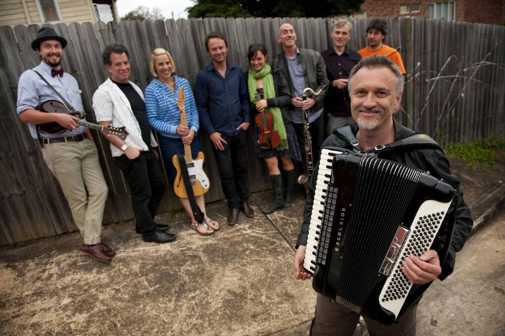 Gary Daley and his eight-piece band will launch the CD Sanctuary during a concert at Riverside Theatres in Parramatta on March 15. Photo: Peter Karp