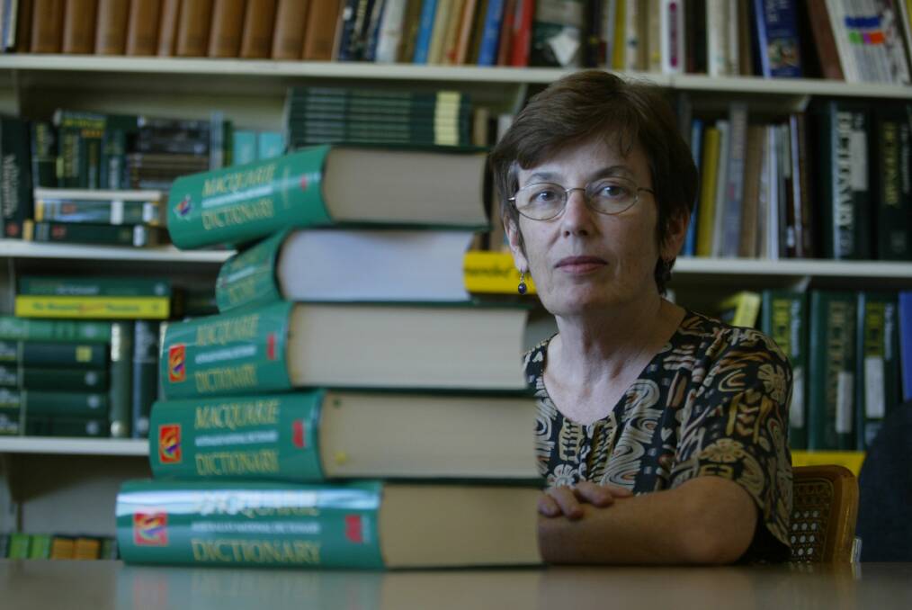 Macquarie Dictionary editor and regular commentator on Australian English, Susan Butler, will talk in Katoomba next Monday about Australia's national dictionary. Photo: Anthony Johnson