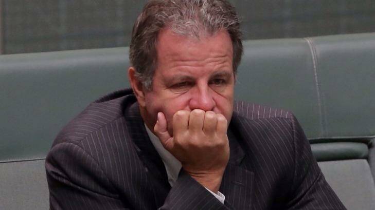 Dumped  MP Dennis Jensen has lashed out at the Liberal Party. Photo: Andrew Meares