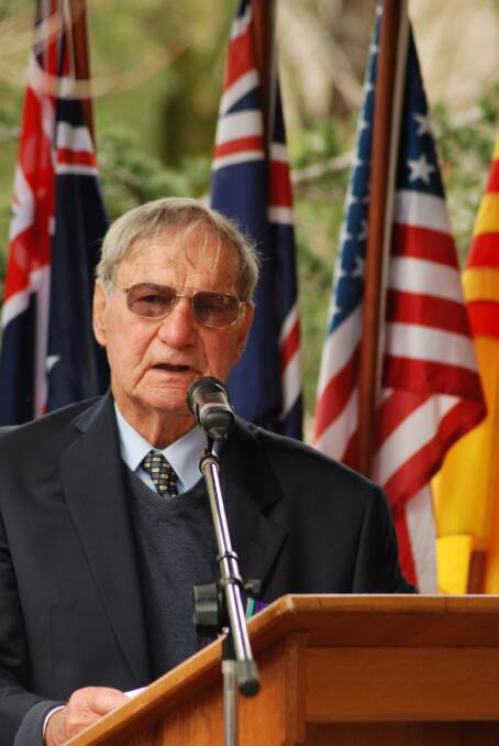 2014 Blue Mountians Vietnam Veterans and Allied Forces Memorial Day special guest speaker Rear Admiral Neil Ralph.