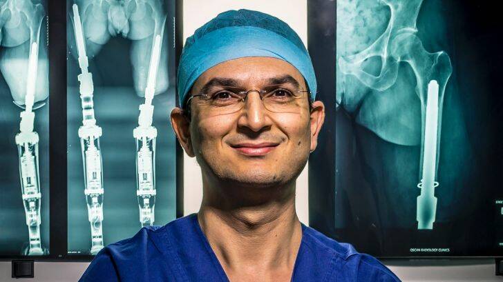 Photograph by Tim Bauer
Refugee, author and surgeon Dr Munjed Al Muderis, photographed for GW by Tim Bauer in Sydney, July 2014