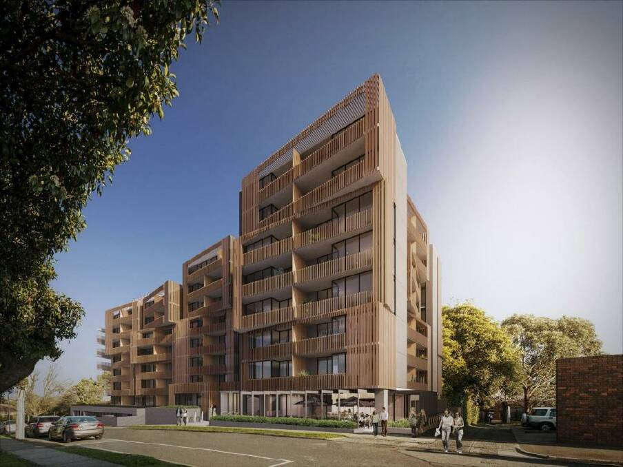 An artist's impression of the Evergreen apartment project in Ivanhoe. Photo: Supplied