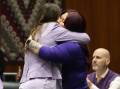 Democratic lawmakers have celebrated they advanced their repeal of Arizona's abortion ban. (AP PHOTO)
