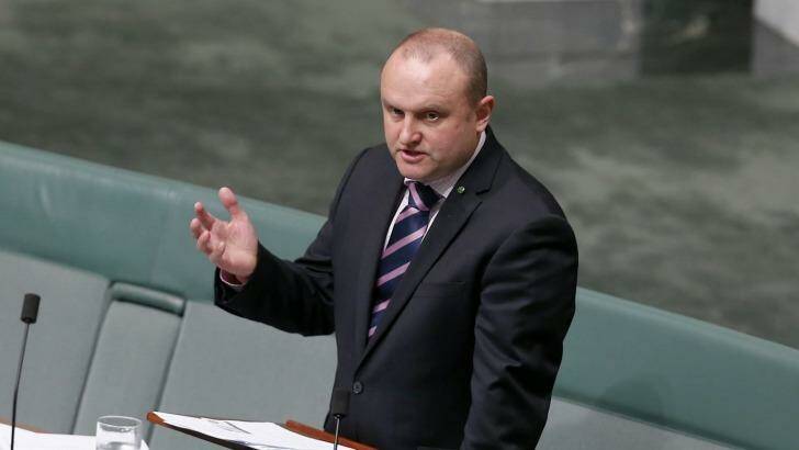 Liberal MP Jason Wood is concerned that groups that focus on education and advocacy for environmental causes could be unfairly penalised. Photo: Alex Ellinghausen