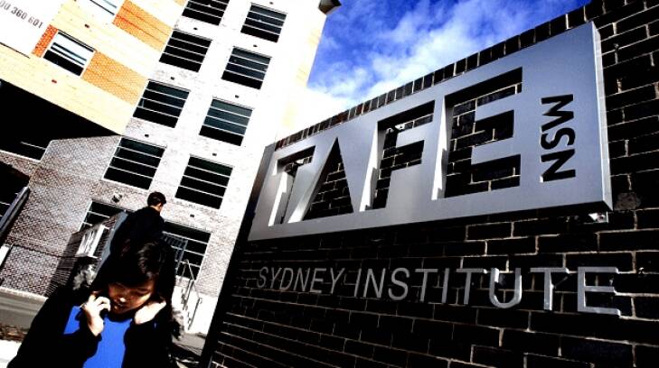 Enrolments at TAFE Sydney Institute are in chaos. 