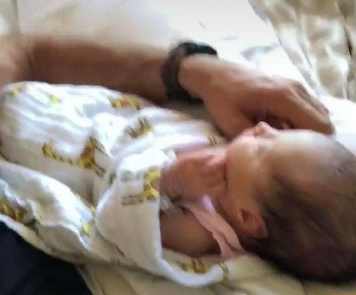Bachie Baby: Sam and Snezana welcome baby girl