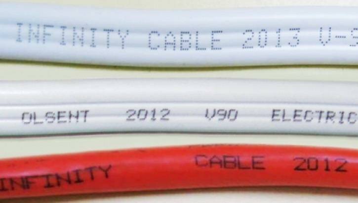 Authorities have recalled some brands of electric wiring over safety concerns. Photo: Supplied