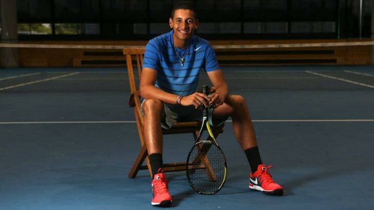 Canberra teenager Nick Kyrgios is in the Sarasota Open final. Photo: Pat Scala