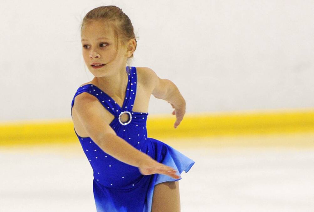 Faulconbridge 11-year-old Simone Aubrecht won the prestigious Hollins Trophy figure skating tournament in the pre-primary ladies division last month and attended an elite training camp in the Czech Republic during the winter school holidays.