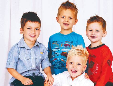 Winmalee brothers Tyson, Liam, Aiden and Zac are heading off to Disneyland thanks to Feel the Magic.