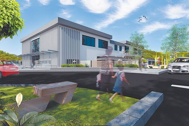 What a long day childcare centre at the former Katoomba bowling club site could look like. A development application is currently on public exhibition at council. Image supplied by Cityscape Planning and Projects.