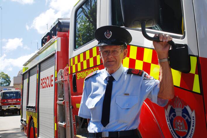 The 50 years service of on-call Springwood firefighter Stuart Hume was recognised by Fire and Rescue NSW at a presentation last Thursday.