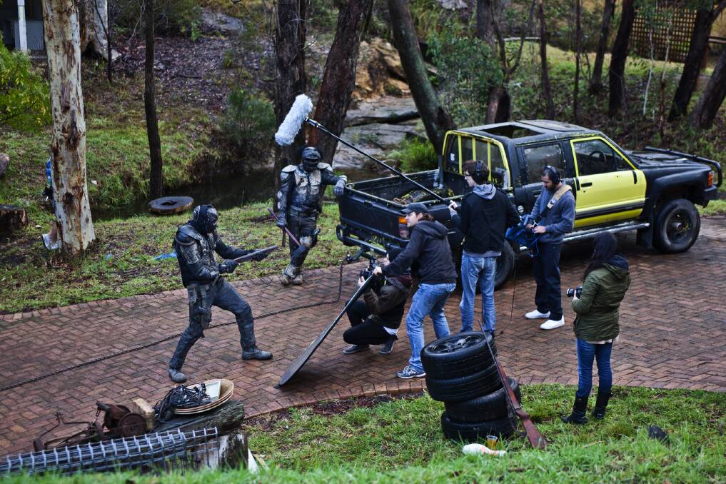 Wyrmwood is filmed in the Blue Mountains this year.
