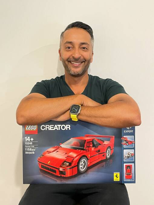 Faiyaz Aslam has been collecting LEGO for three and a half years. Picture supplied