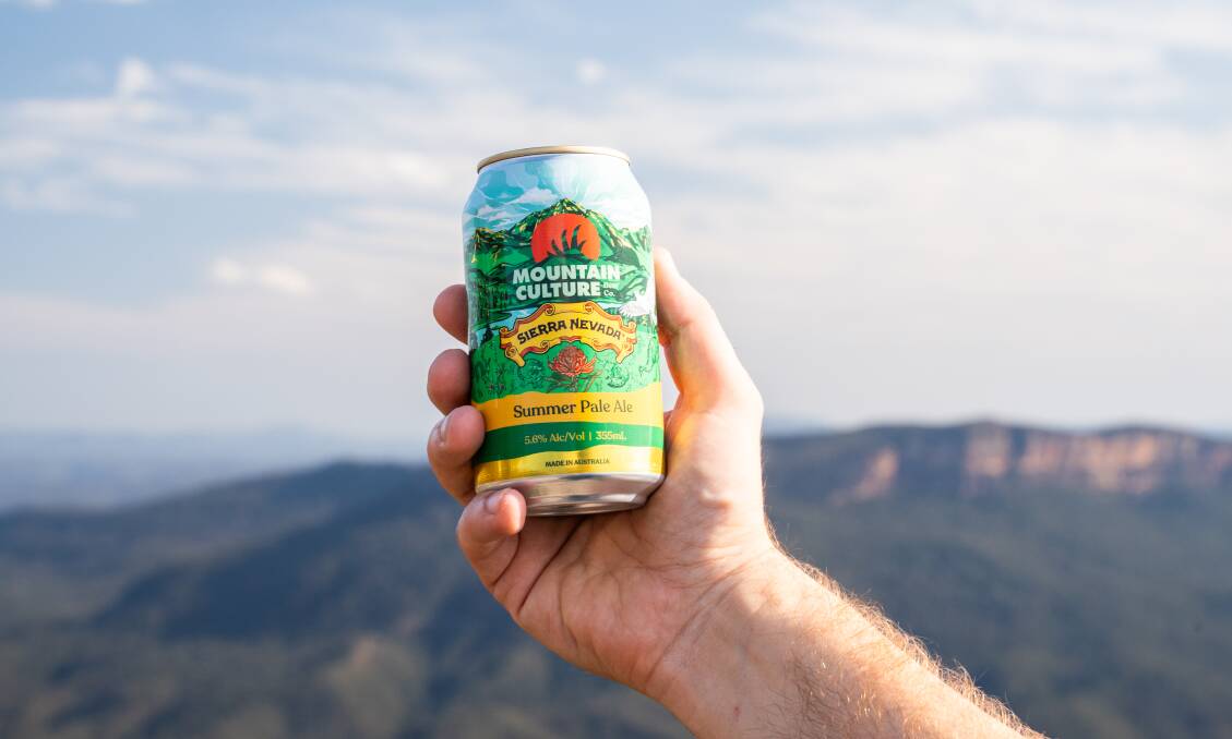 Mountain Culture x Sierra Nevada Summer Pale Ale. Picture supplied