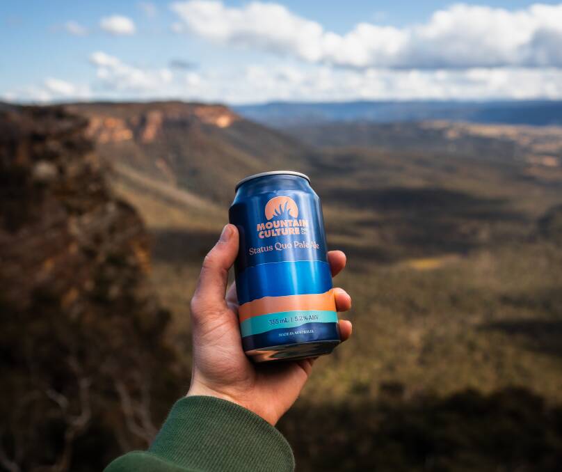 Mountain Culture's Status Quo Pale Ale is Australia's hottest craft beer. Picture supplied.