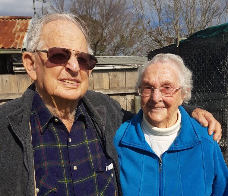 Don McKenzie, 96, and his wife Nancy, 92, have been married 70 years.