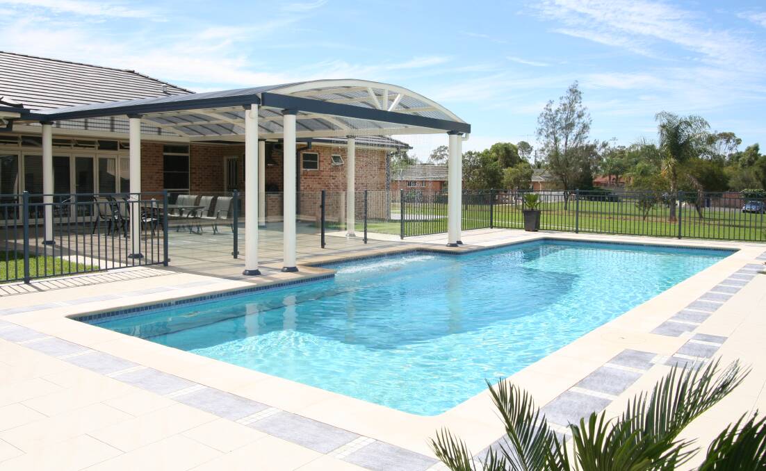 VERSATILE: Take your pool area to the next level with this stylish shade design.