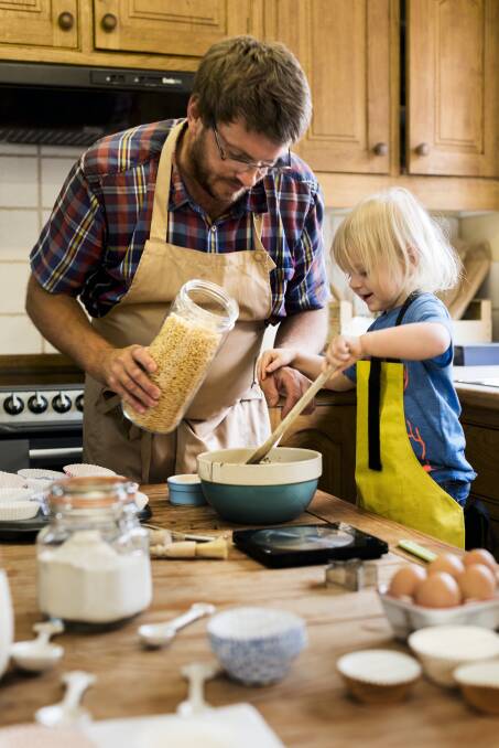 Home made: Spend some time baking dad something special or get him involved too, a great way to spend time with kids of any age. 