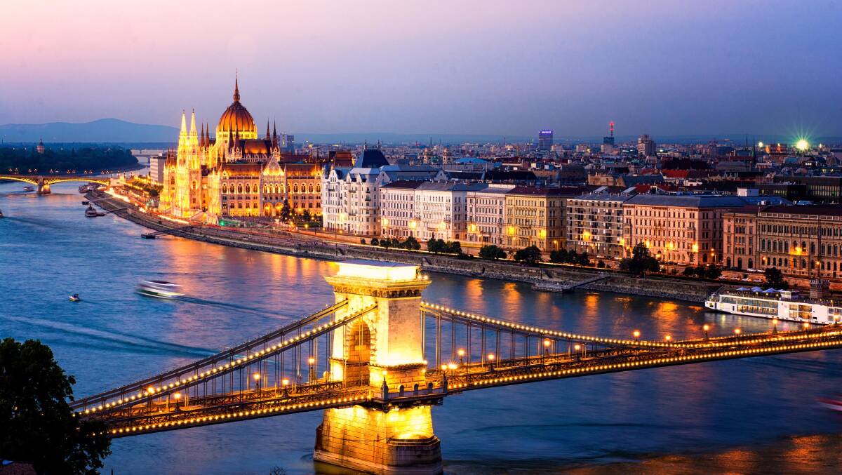 Budapest … an imperial city on the romantic Danube.