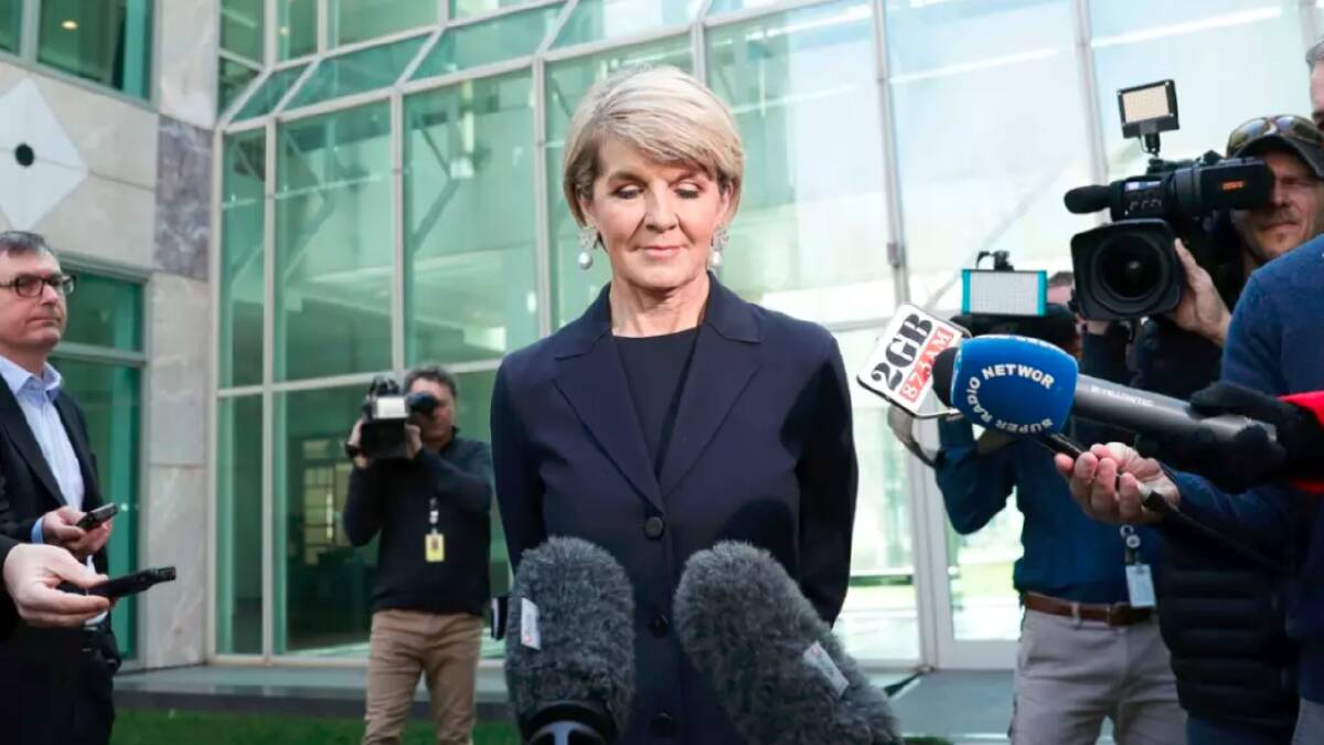 Julie Bishop quit as Foreign Minister after five years in the job and more than a decade as the Liberals' deputy leader. She says she was caught up in an 'unbelievable conflict' within the Liberal Party. Photo: Alex Ellinghausen