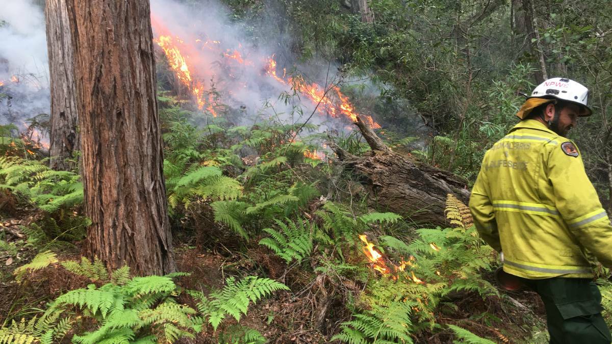 Residents are reminded to follow instructions from fire crews from several hazard reduction burns. Picture: Supplied