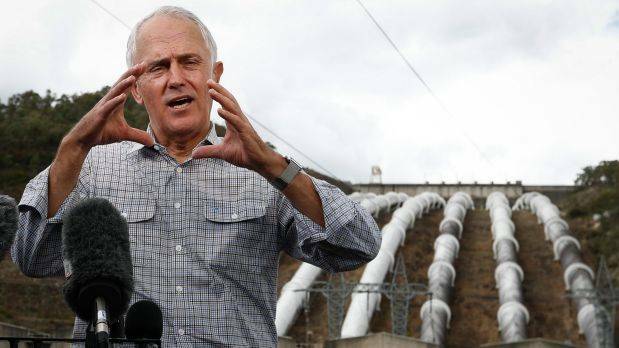 Prime Minister Malcolm Turnbull's plan to expand the Snowy Hydro scheme is going to cost more and take longer than expected. Photo: Alex Ellinghausen