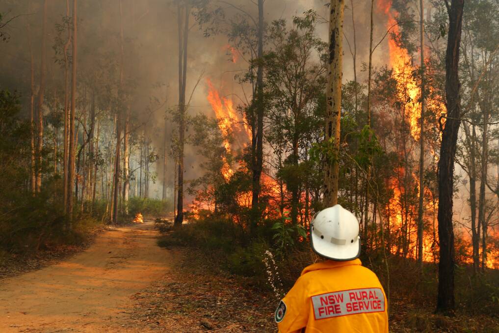 ON ALERT: Blue Mountains residents are urged to get ready for the threat of bush fire. Photo: FDC