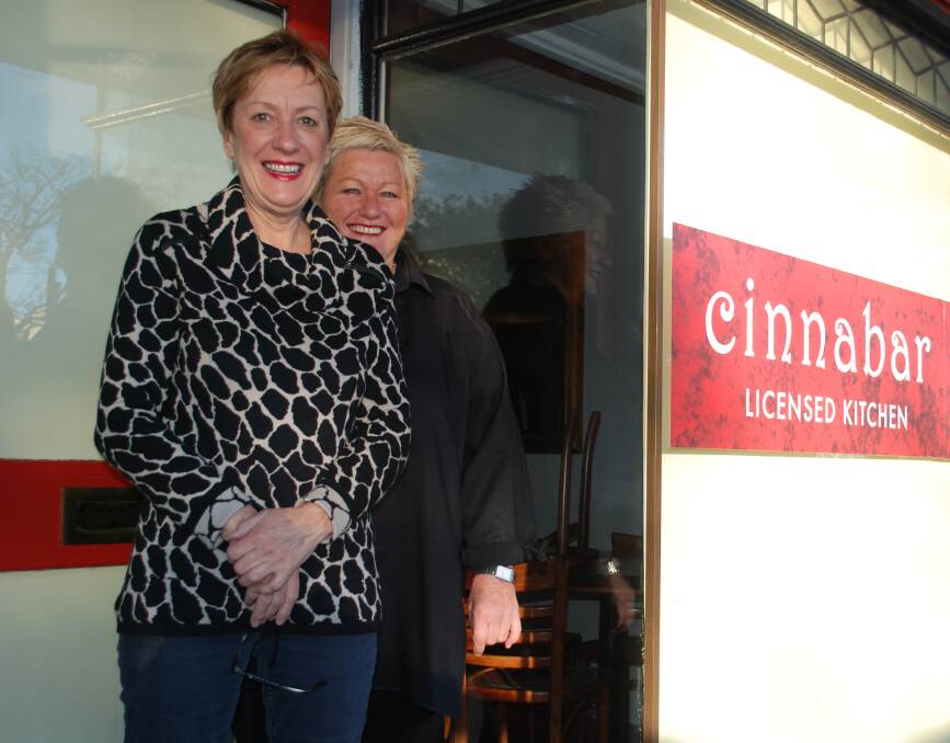Co-owners Mary-Jane Craig and Corinne Evatt: Cinnabar in Blackheath will reopen on June 24. 