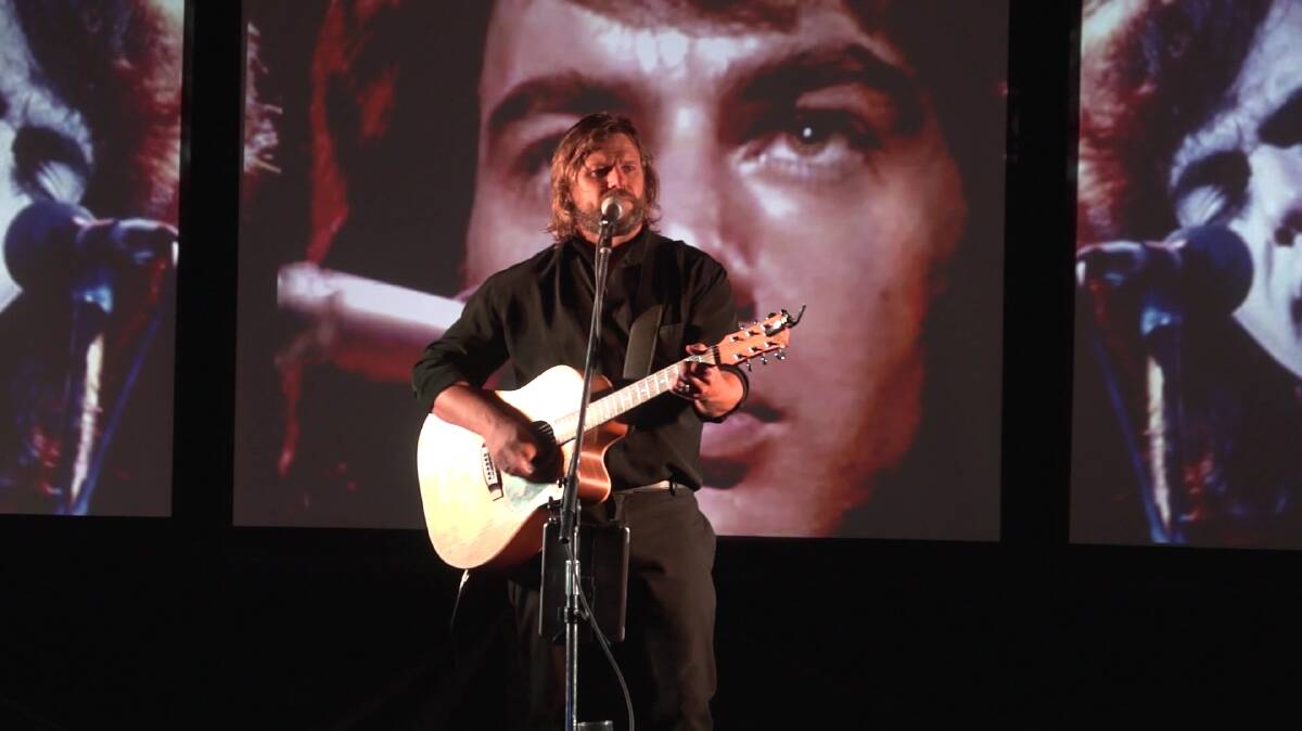 Craig Stewart: Channelling the Neil Diamond story with a multimedia backdrop at Le Salon Grand in Katoomba.