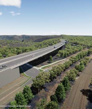 Twin bridges over Jamison Valley planned for Great Western Highway expansion