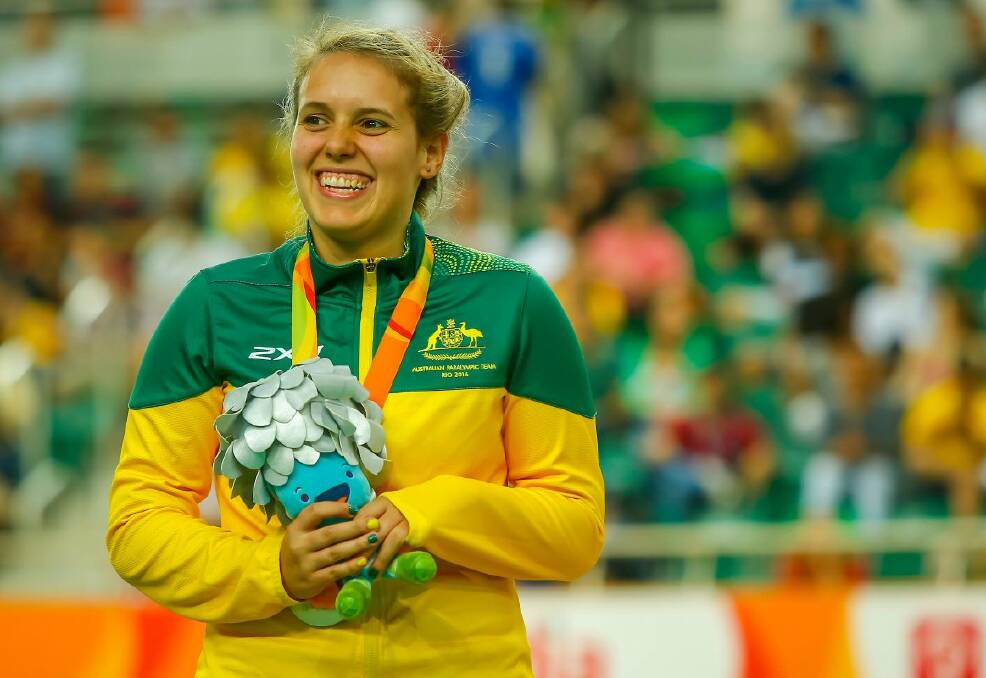 Coach doubtful: Reid was a silver medallist at Rio. Photo from twitter/@AUSParalympics