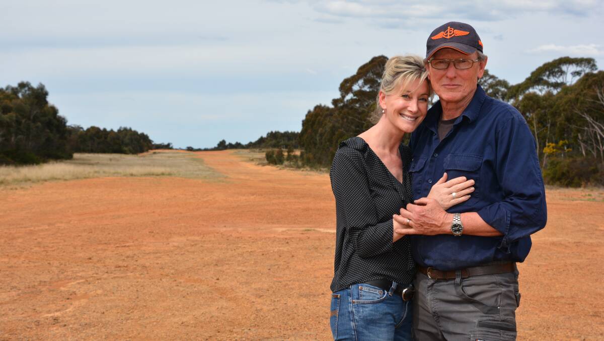 Floyd and Derek Larsen at the Katoomba Airfield back in October 2018.