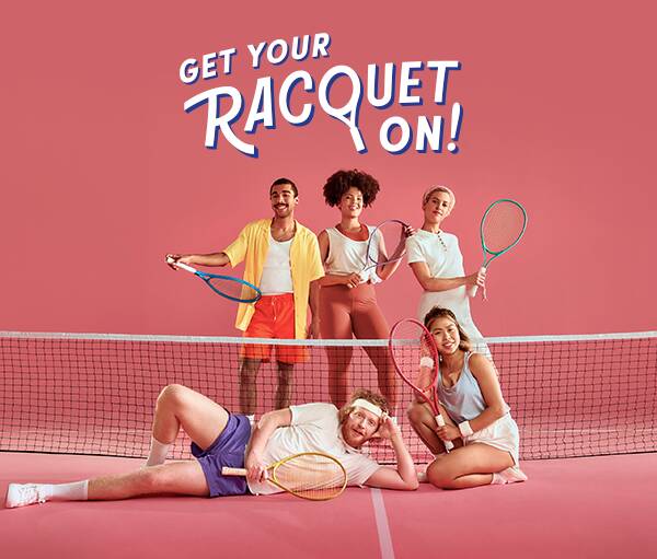 Eat, drink - and play tennis