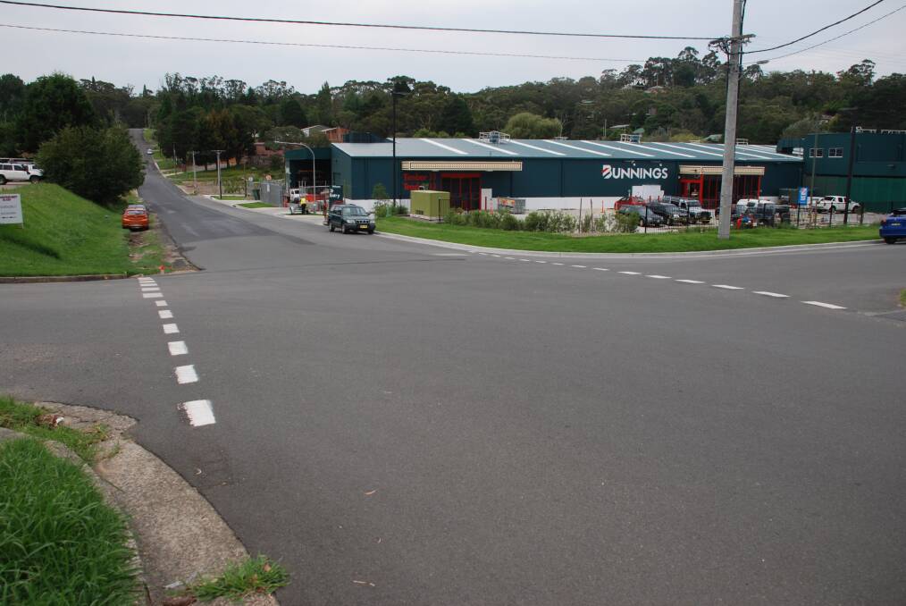 Wilson and Megalong streets, Katoomba: Location for one of the new roundabouts to be funded with a state government grant.