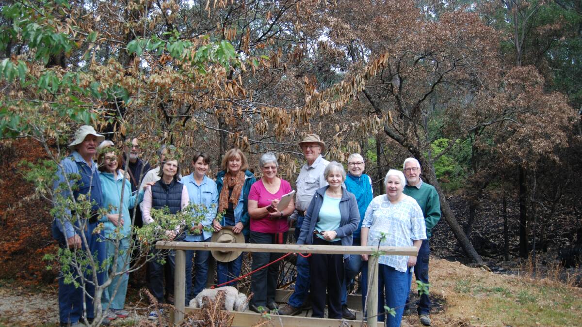 Monday volunteers: This small group needs help to restore the burnt-out and drought-affected Rhododendron Gardens.