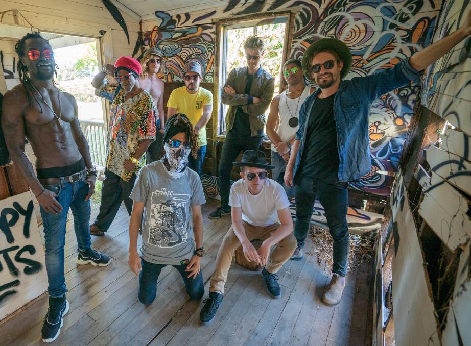 The Strides: Urban root reggae at the Palais Royale in Katoomba.