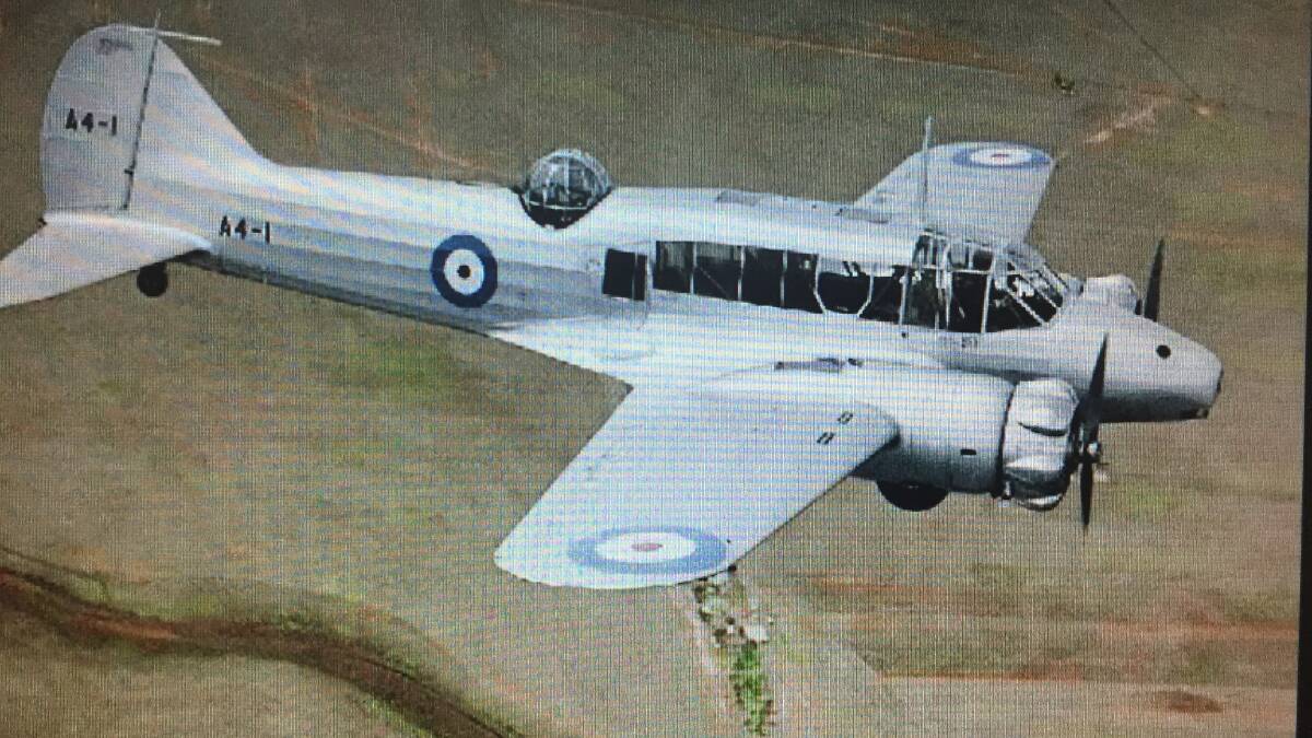 An Arvo Anson aircraft, the same model as the crashed plane. 