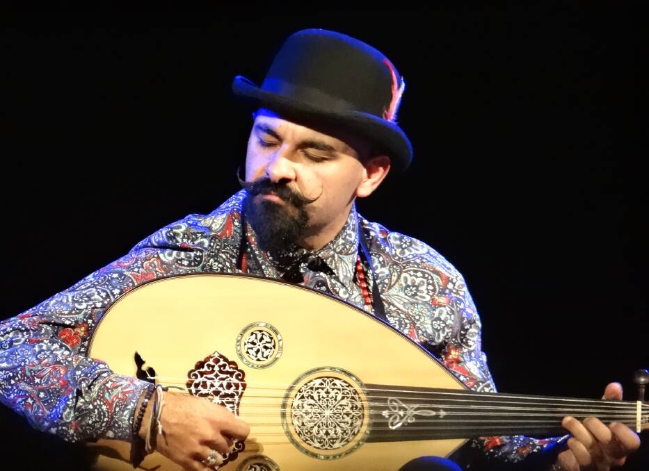 Joseph Tawadros and his oud: Playing at Blue Mountains Theatre on June 14.