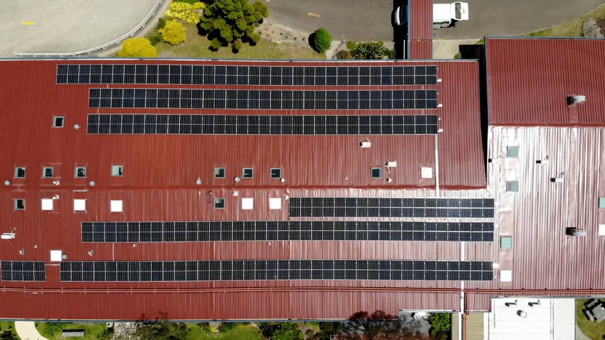 Katoomba hospital roof panels